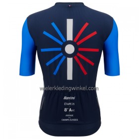 Wielershirt Trionfo 2023 Ronde van Frankrijk Blauw